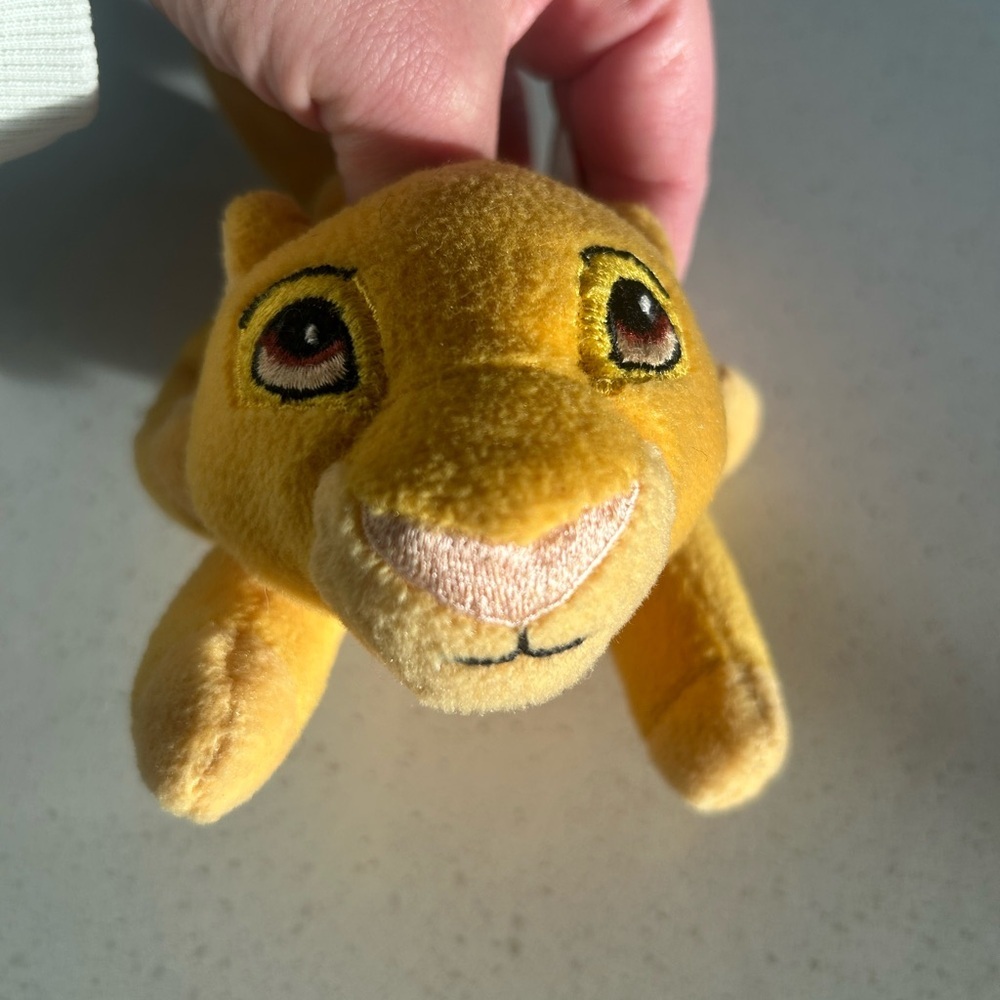 Disney NWT Simba Bean Bag Walt Disney World Plush - Picture 7 of 8